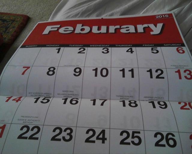 Feburary? Febuary? February?